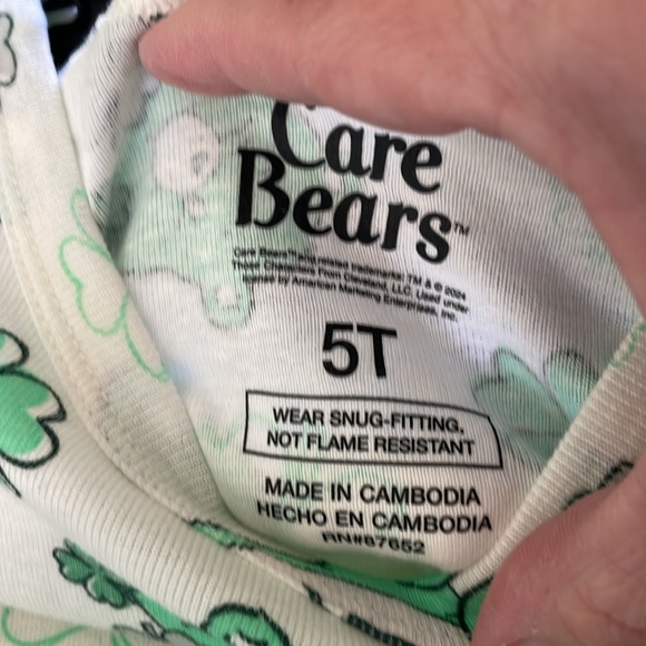 Care Bears Two Piece Pajamas - Picture 7 of 12